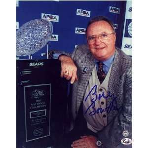   Bowden with National Championship Trophy 16x20
