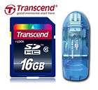 Transcend 16GB 16G SDHC SD Class10