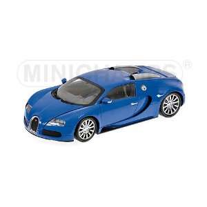  2009 Bugatti Veyron Blue 1/18 Minichamps Toys & Games