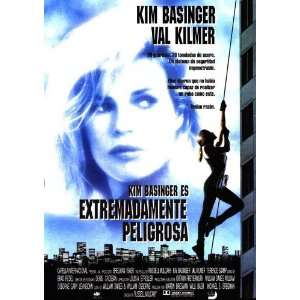   Spanish 27x40 Kim Basinger Val Kilmer Terence Stamp