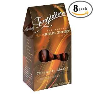 Temptations Chocolate Mocha Baked Chocolate Confection, Case of Eight 