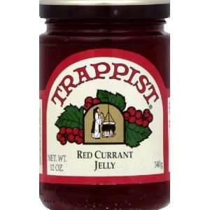 Trappist Preserves Red Currant Jelly 12.0 oz jar (Pack of 3)  