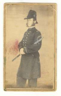 CDV   Civil War Naval Officer, GREENE, SWORD  