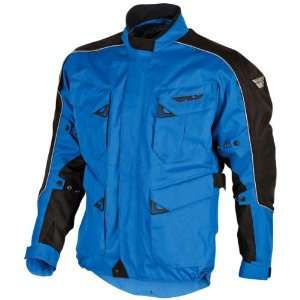 Fly Racing Mens Terra Trek Blue/Black Jacket   Color  blue   Size 