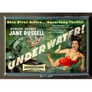  JANE RUSSELL HOWARD HUGHES DIVING ID CIGARETTE CASE WALLET 