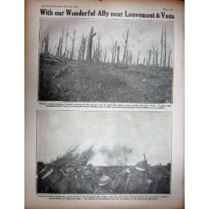  WW1 1916 French Soldiers Verdun Battle Scouts Louvemont 