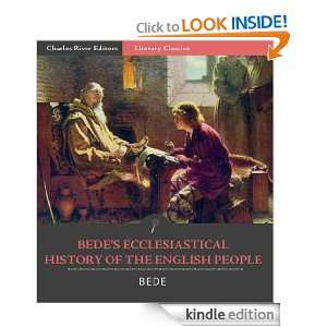 Bedes Ecclesiastical History of the English People Bede, Charles 