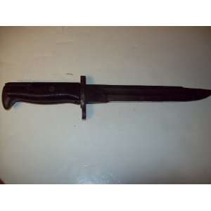 WWII WW2 US Fighting Knife Made From Cut Down Bayonet  