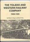 Toledo & Western Railway 1900 1935 Streetcar History