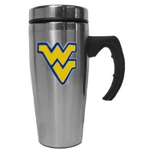  West Virginia Mountaineers NCAA Stainless Steel Contemporary Travel 