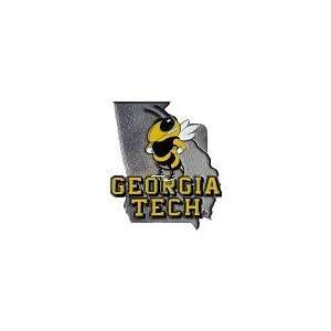  Georgia Tech Yellow Jackets Metal Hitch Cover Sports 