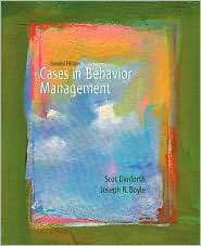 Cases in Behavior Management, (0131715917), Scot Danforth, Textbooks 