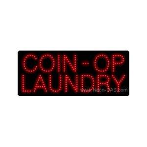  Coin Op Laundry Outdoor LED Sign 13 x 32 Sports 