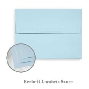  Beckett Cambric Azure Envelope   250/Box