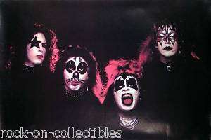 KISS 1974 VINTAGE OUTAKE POSTER  