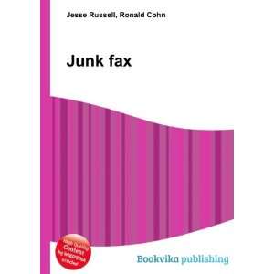  Junk fax Ronald Cohn Jesse Russell Books