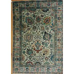    4x6 Hand Knotted Tabriz Persian Rug   48x68