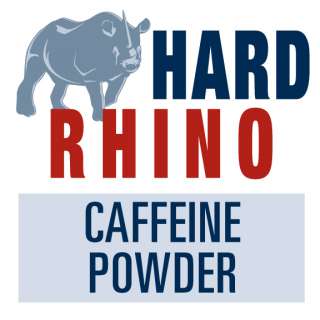 Hard Rhino Caffeine Powder 1.1 Lb. 500 Gram  