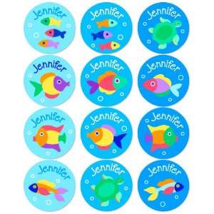 Best Quality Somethin Fishy Personalized Stickers By Olive Kids By 