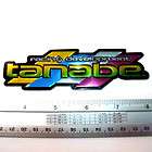 Tanabe Racing Reflective Car Sticker Decal 1x5 GN