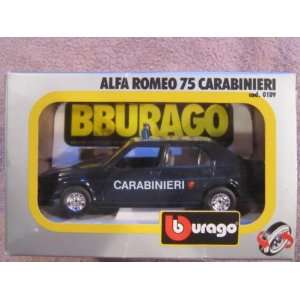  Alfa Romeo 75 Carabinieri Toys & Games