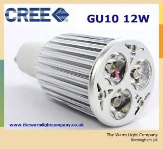 CREE GU10 12W MEGA BRIGHT LED Downlight Light bulbs Spotlights 