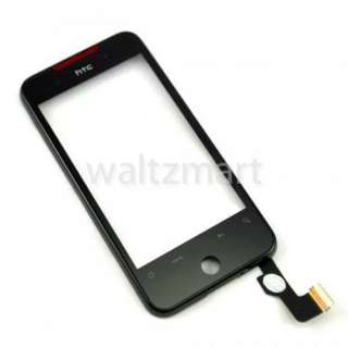 HTC Incredible OEM Touch Screen Digitizer LCD Glass Lens + Front Frame 