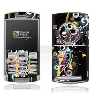   for Sony Ericsson P990i   Color Wormhole Design Folie Electronics