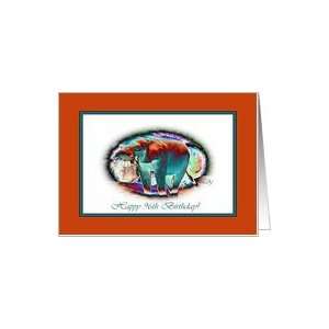  96th Birthday Spicy Elephant Card Toys & Games