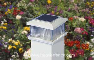 Solar Lighting Post Caps   Galaxy Style   Fits 4x4 and 5x5 Posts 