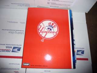 VINTAGE NEW YORK YANKEES LOT OF VARIOUS ITEMS SCHEDULES, YEARBOOKS 