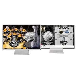  Boston Bruins 2011 Stanley Cup Final Silver Coin Card 