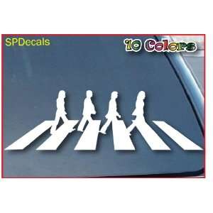 The Beatles Abbey Road Car Window Vinyl Decal Sticker 7 Wide (Color 