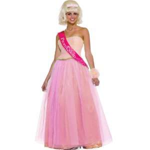 com Lets Party By Forum Novelties Inc Prom Queen Adult Costume / Pink 