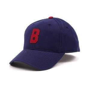 Boston Red Sox 1933 35 Cooperstown Fitted Cap   Navy 7 1/8  