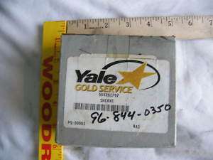 Yale Forklift Mast Chain Sheave w Bearing 504281797  
