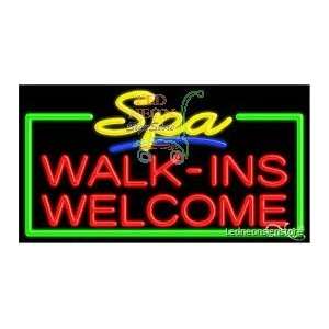  Spa Walk ins Welcome Neon Sign