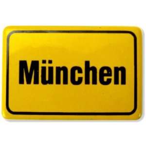  Munchen City Sign Magnet