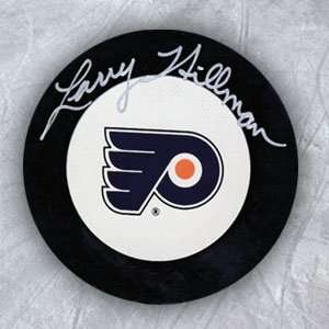   HILLMAN Philadelphia Flyers SIGNED Hockey PUCK