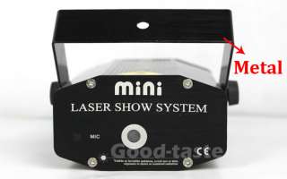 Black Mini Projector Holographic Laser Star Stage DJ Lighting Disco 