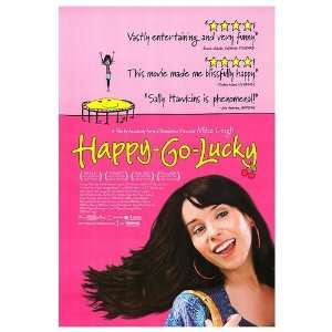  Happy Go Lucky Original Movie Poster, 27 x 40 (2008 