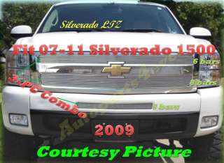 08 11 2011 Chevy Silverado 1500 Billet Grille 3PC 09 10  