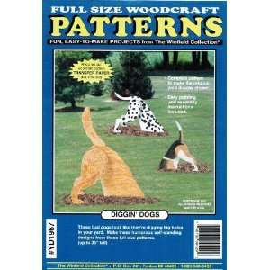  Digging Dogs Yard Art Woodworking Patterns Arts, Crafts & Sewing