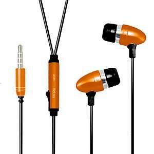   Dual Buds Stereo Hands free Headset 3.5mm, Copper Color Electronics