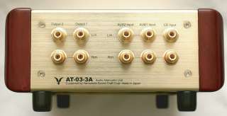Rare panel of AT 03 3A Three line inputs and two outputs.