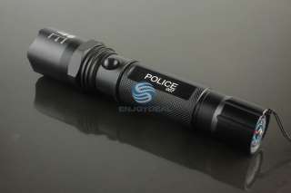 CREE LED 7W 3modes Flashlight Torch +AC Charger&Compass  