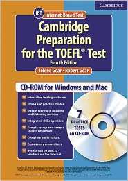Cambridge Preparation for the TOEFL Test Student CD ROM, (0521755883 