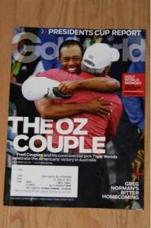 GOLF WORLD NOV 28, 2011 THE OZ COUPLE & PRESIDENTS CUP REPORT 