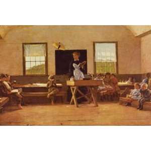  12X16 inch Winslow Homer Canvas Art Repro The Country 