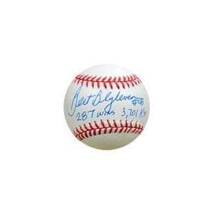  Burt Blyleven Autographed Baseball